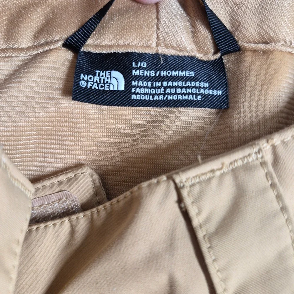 The North Face Freedom Snow Pants Men's Large Beige Ski Snowboard DryVent Winter